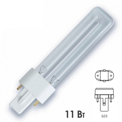 Лампа бактерицидная Osram HNS S 11W 2P G23 L236mm специальная безозоновая 4050300941240