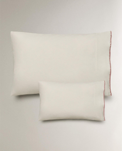 Наволочка Zara Home, хлопок 100%, однотонный, 2607/091