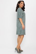 Платье трикотажное Ветта (зеленое) П14599-10М LT Collection