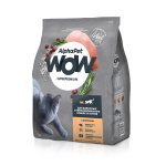 Сухой корм для взрослых стерилизованных кошек с цыпленком, 7кг AlphaPet WOW Superpremium