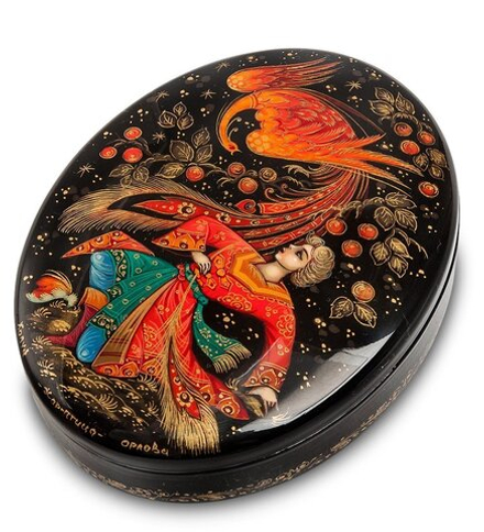 Народные промыслы ШК-45/15 Шкатулка «Жар-птица» Орлова