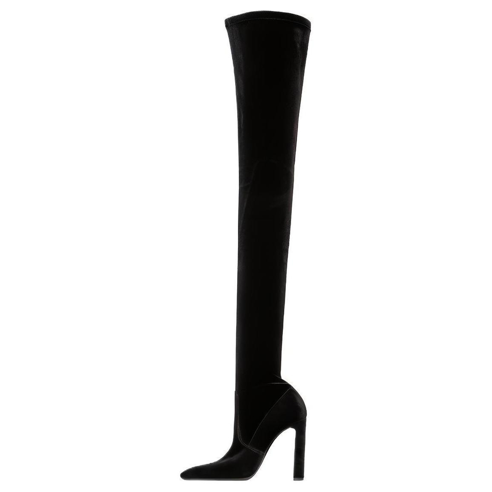 SAINT LAURENT Drew 105mm Pointed-toe Boots