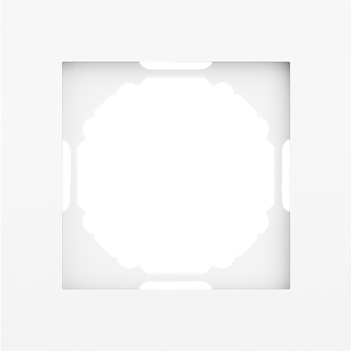 Рамка 1-я, глянцевый белый, серия A07