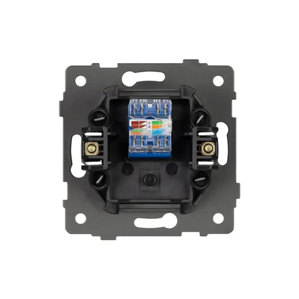 Механизм компьютерной розетки SCT-MPC1-PL-GR-V (RJ-45, CAT6) (Arlight, -) 049848