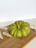 Оливковые интерьерные свечи PUMPKIN