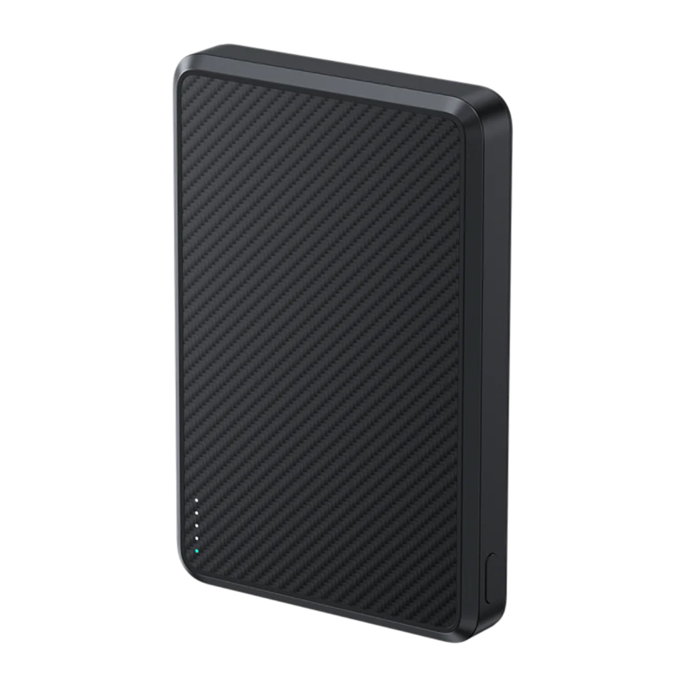 Внешний аккумулятор MagSafe Benks ArmorGo (10000 мА·ч) Беспроводная зарядка: Qi 15 Вт. Проводная зарядка: USB-C. Есть LED-индикация. Энергоёмкость — 38,7 Вт·ч. Максимальная выходная мощность — 22,5 Вт