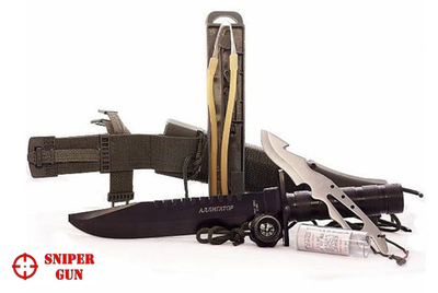 Нож выживания НК5697 "Аллигатор"