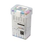 Набор маркеров для скетчинга 24цв, 1,0-5,0мм, двусторонние, Bruno Visconti Sketch&amp