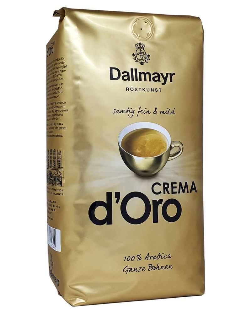 Кофе в зернах Dallmayr Crema d’Oro 1 кг, 2 шт