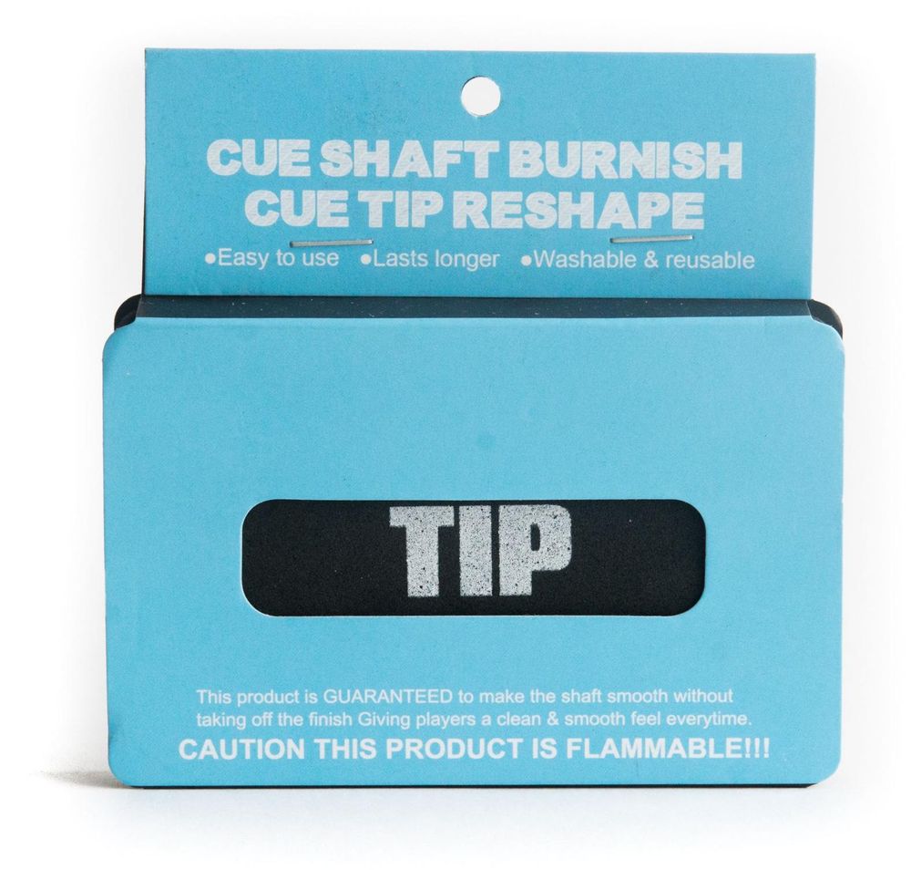 Губка для чистки и полировки кия "Cue Burnish &amp; Tip Reshape"