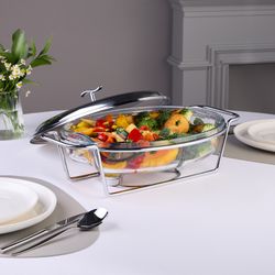 МАРМИТ AGNESS ОВАЛЬНЫЙ 2 ОТСЕКА SILVER 2,6L