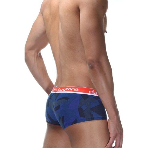 Трусы мужские хипсы сине-фиолетовые DARKZONE Camo Navy-Violet DZN2426