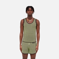 Майка унисекс Adidas X Wales Bonner Crochet Vest Semi Frozen Yellow/Night Brown
