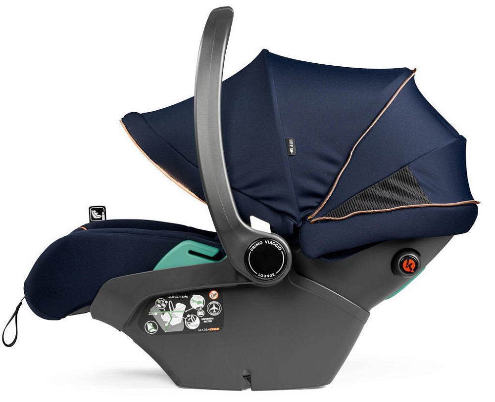 Коляска Peg Perego Veloce TC Brio Culla Belvedere Lounge 3 в 1 Blue Shine