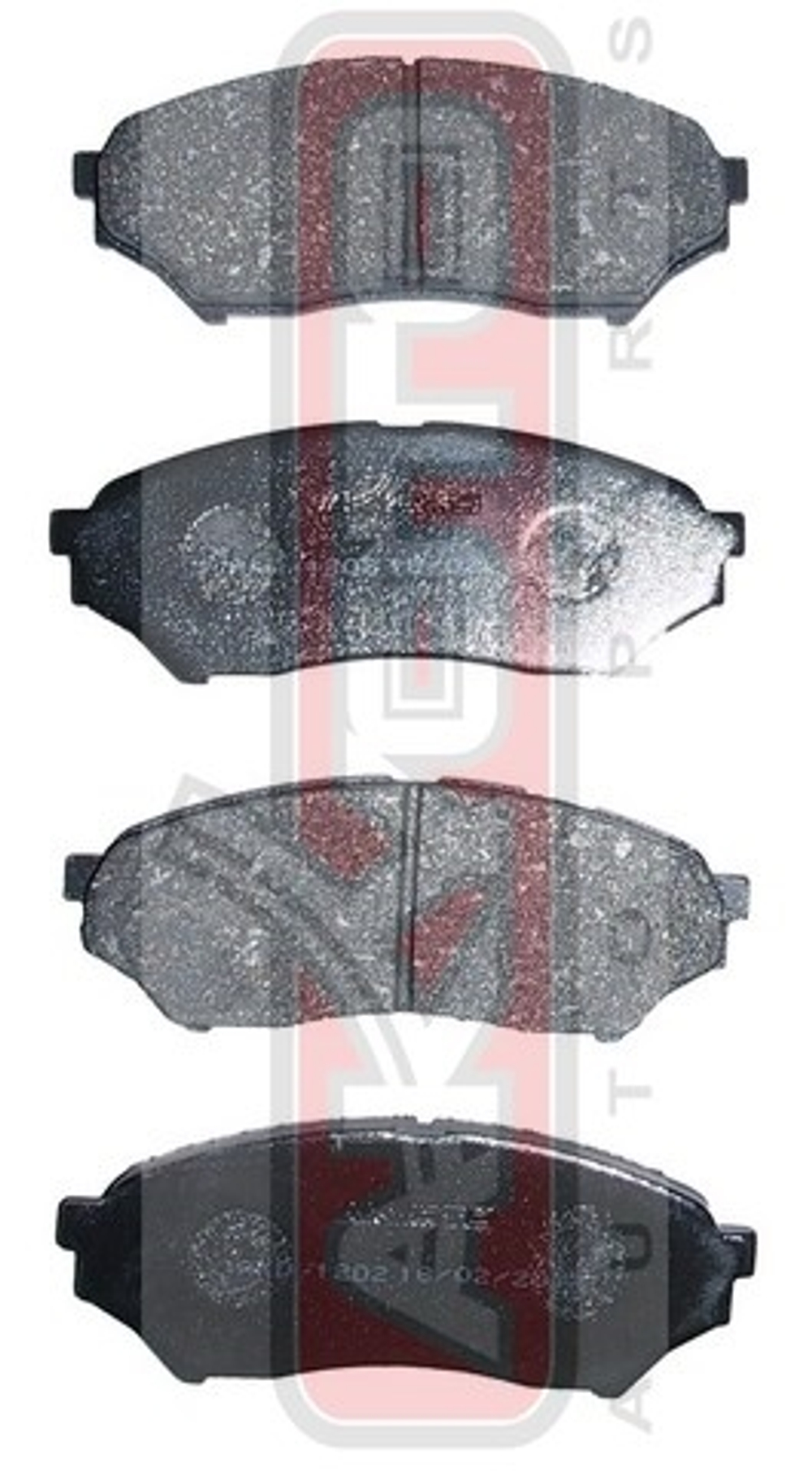 Колодки тормозные дисковые передние AKYOTO AKD1202