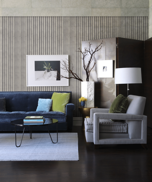 Реечная ламинированная панель ПВХ LEGNO Бетон серый 2900 мм