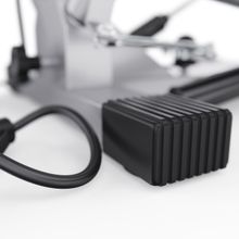 Большой поворотный степпер DFC X-STEPPER с эспандерами