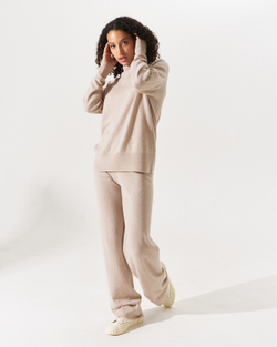 Брюки из кашемира и шерсти