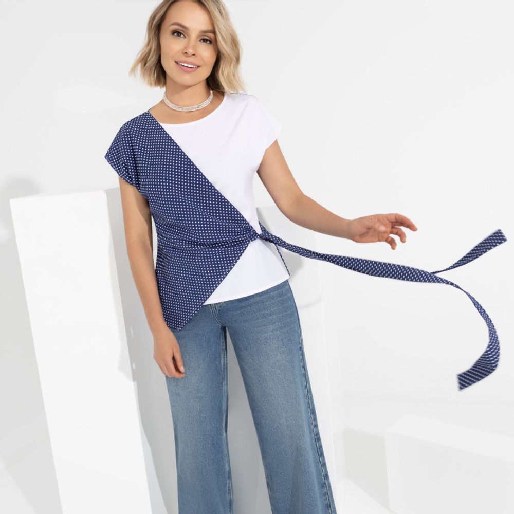 Блуза Все взгляды - на прекрасное (загадка) Charutti (Акция)