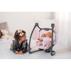 Smoby Maxi-Cosi Quinny - стульчик для кормления, качели, переноска 3-в-1 240235