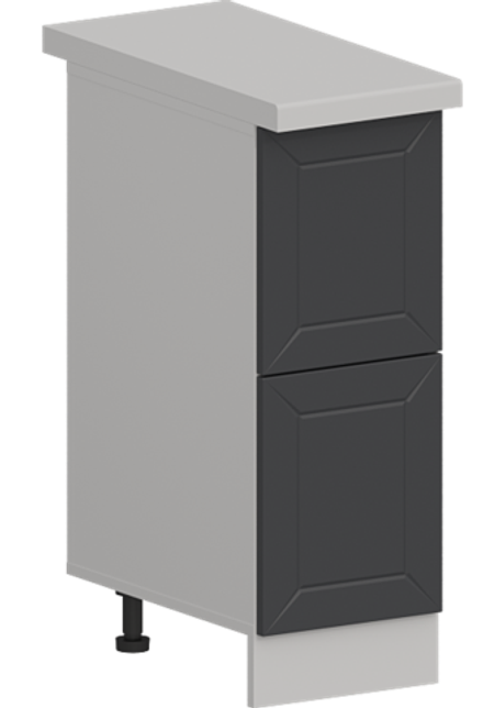 Кухня Модуль ШН2Я 300 Графит / Графит