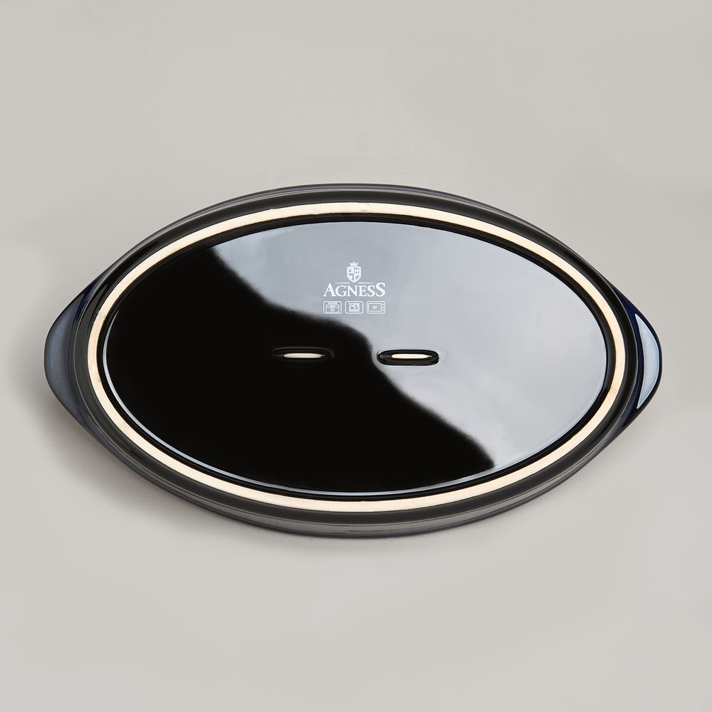 ФОРМА ДЛЯ ЗАПЕКАНИЯ ОВАЛЬНАЯ REACTIVE BLUE 37*22*7 СМ 2500 МЛ