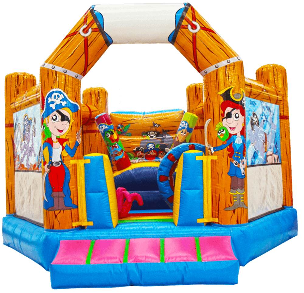 Коммерческий надувной батут "Весёлый пират"