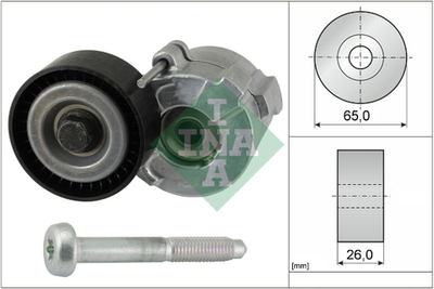 INA - 534061010-INA - Belt Tensioner, V-ribbed belt