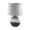 8119/1T COMFI LN25 000 серый, керамика/текстиль Настольная лампа E27 1*60W 220V AVALONA