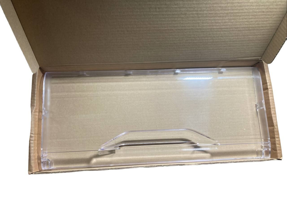Панель ящика 198*456мм морозильной камеры прозрачный Ariston, Indesit C00385667, C00372744, 385667, 372744