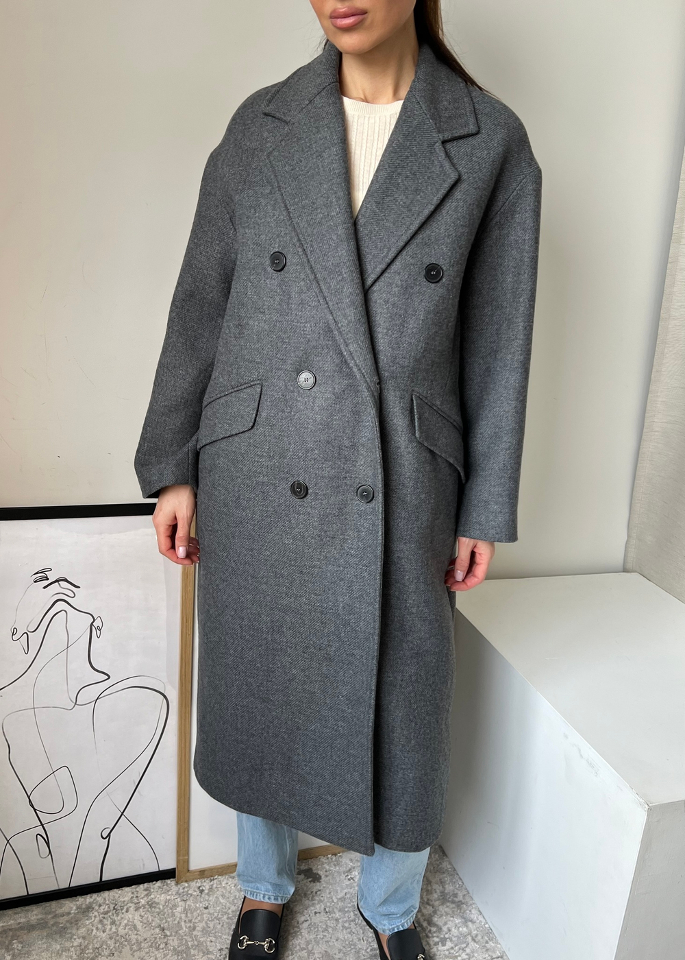 Новое пальто Zara, S