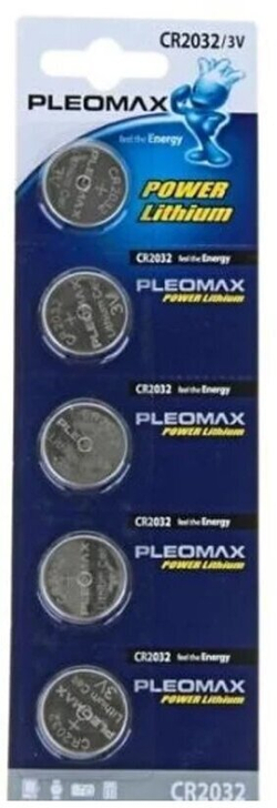 Батарейка SAMSUNG PLEOMAX CR 2032 BL (Цена за 5шт)