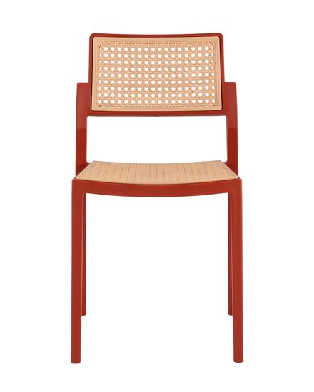 Стул пластиковый Milto красный