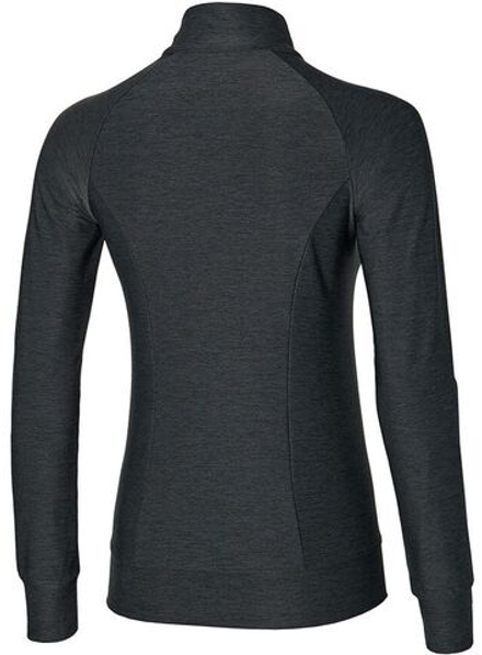 Женская теннисная куртка Mizuno Training Jacket - black melange