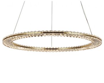 Подвесная люстра 60W 3100K-4000K 8241N/800 gold золото CRYSTAL Newport