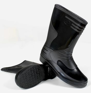 Сапоги женские ПВХ (черный)