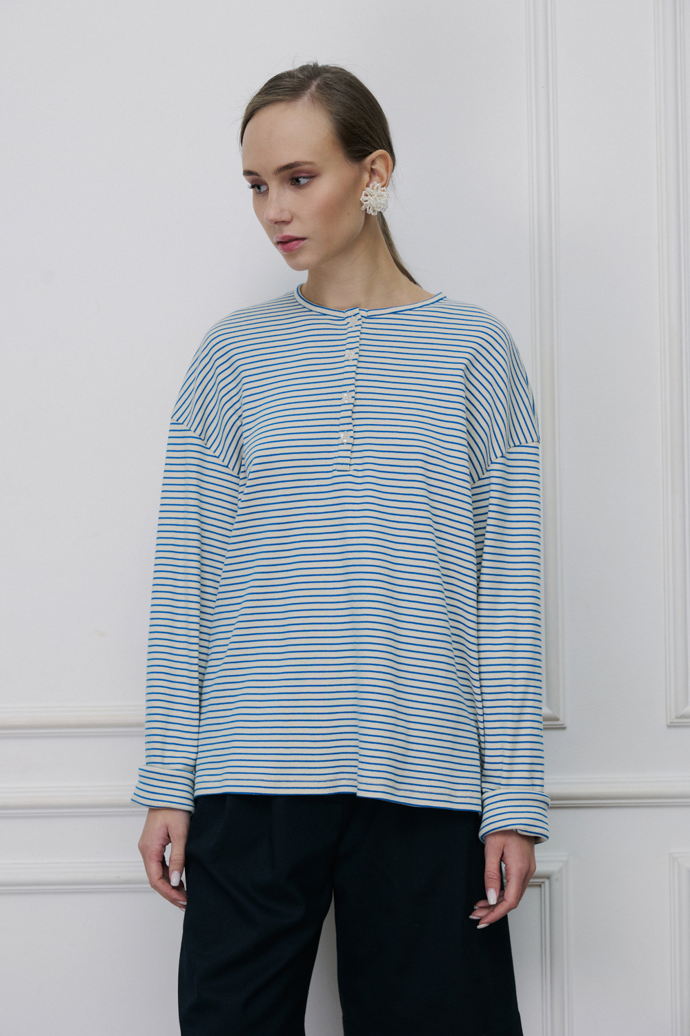 Лонслив Хенли в полоску