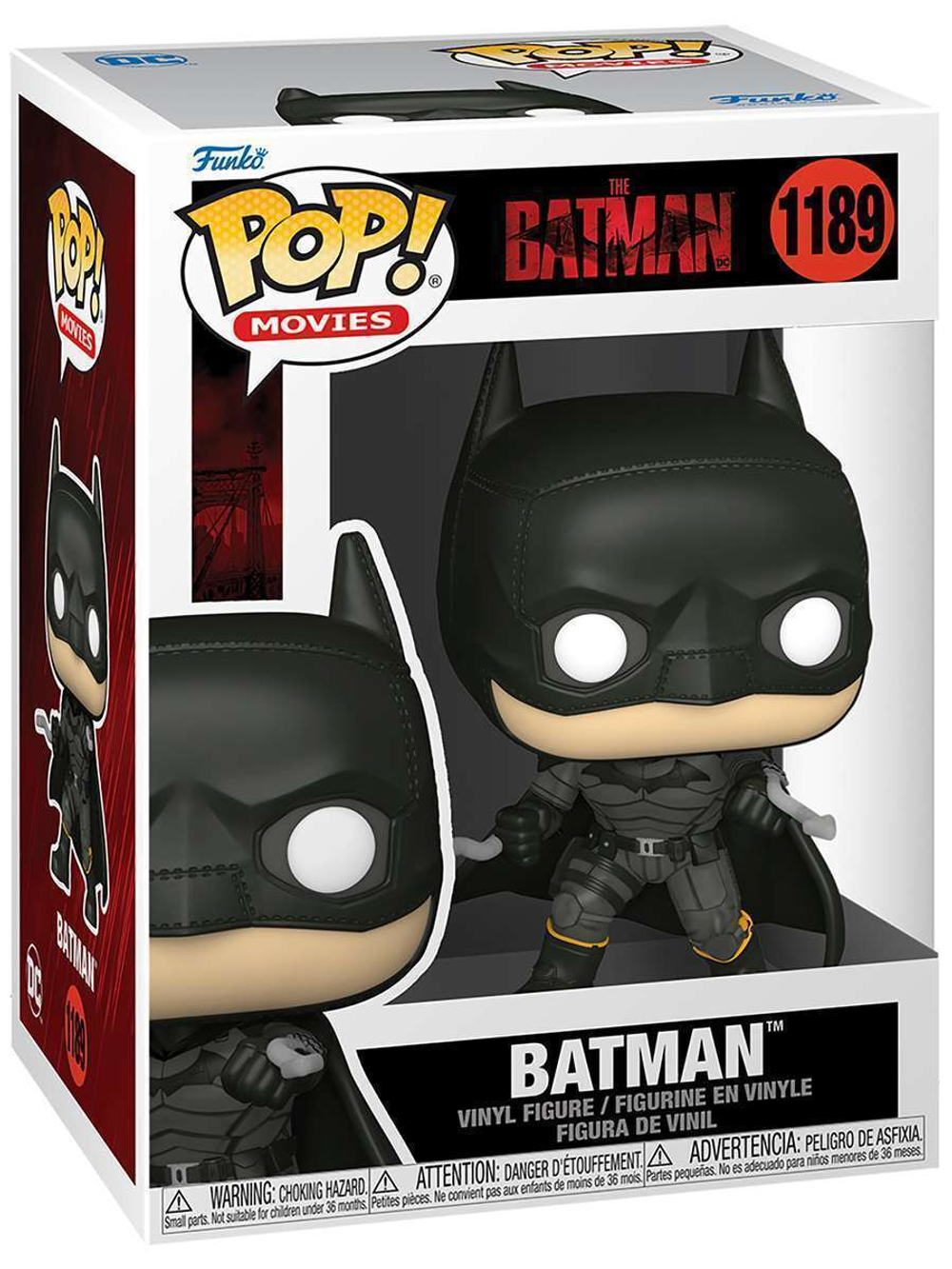 Фигурка Funko POP! Movies The Batman Batman (Battle-Ready) (1189) 59278