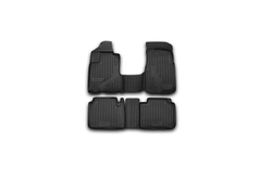Коврики Standard, в салон HONDA CR-V 2002-2006, 4 шт. (полиуретан, серые) Element.NLC.18.03.211