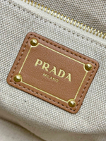 Prada Linen Tote Bag 28 cm