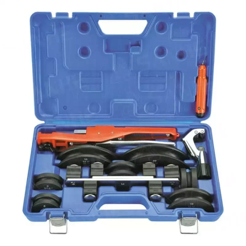 Трубогиб арбалетный DSZH CT-999 (1/4"; 5/16"; 3/8"; 1/2"; 5/8"; 3/4"; 7/8")(в кейсе с труборезом и риммером)