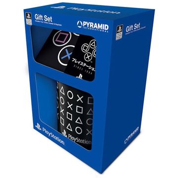 Набор подарочный Playstation Кружка+ Подстаканник+Брелок GP85523 (10013160/291024/5162155/1, Китай)