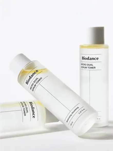 Biodance Двухфазный питательный тонер с маслами и гиалуроновой кислотой Micro Dual Serum Toner 150 мл