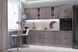 Модульный кухонный гарнитур «Опера» 2400 (Вуд патина)