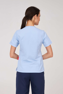 Топ медицинский женский Лаконико, скайблю Old