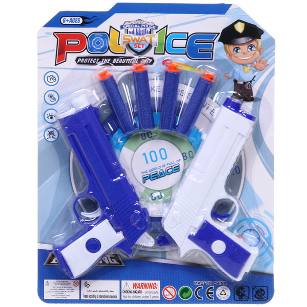 Набор «Полицейский», 6 предметов, 21.5*28 см