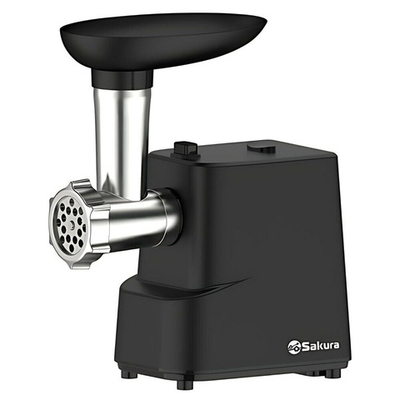 Мясорубка электрическая SA-6429BK, 1500Вт, реверс, черная