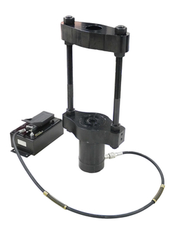 WDK-TKP75E Выпрессовщик шкворней (шкворнедав) гидравлический  75т. С пневмогидравлическим насосом