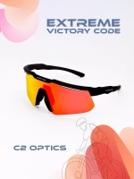 Очки Extreme / Зеркальный темно-красный