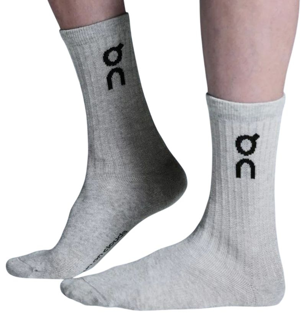 Теннисные носки On Logo High 3P - grey